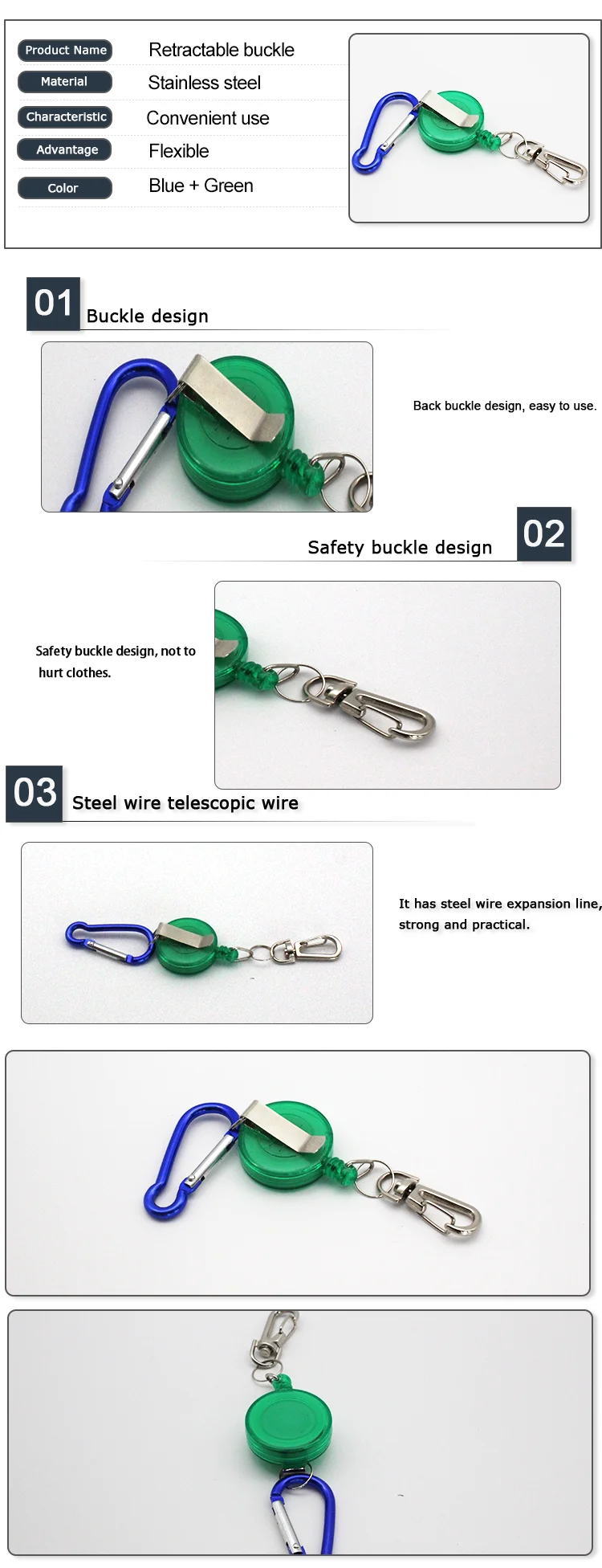 fishing accessories hang scissors and other items fishing supplies Retractable buckle
