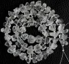 Exclusive Natural 50 Pieces White Crystal Quartz Loose Gemstone Drilled Rough Beads