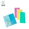 Custom design plastic heavy duty 8 pocket folder