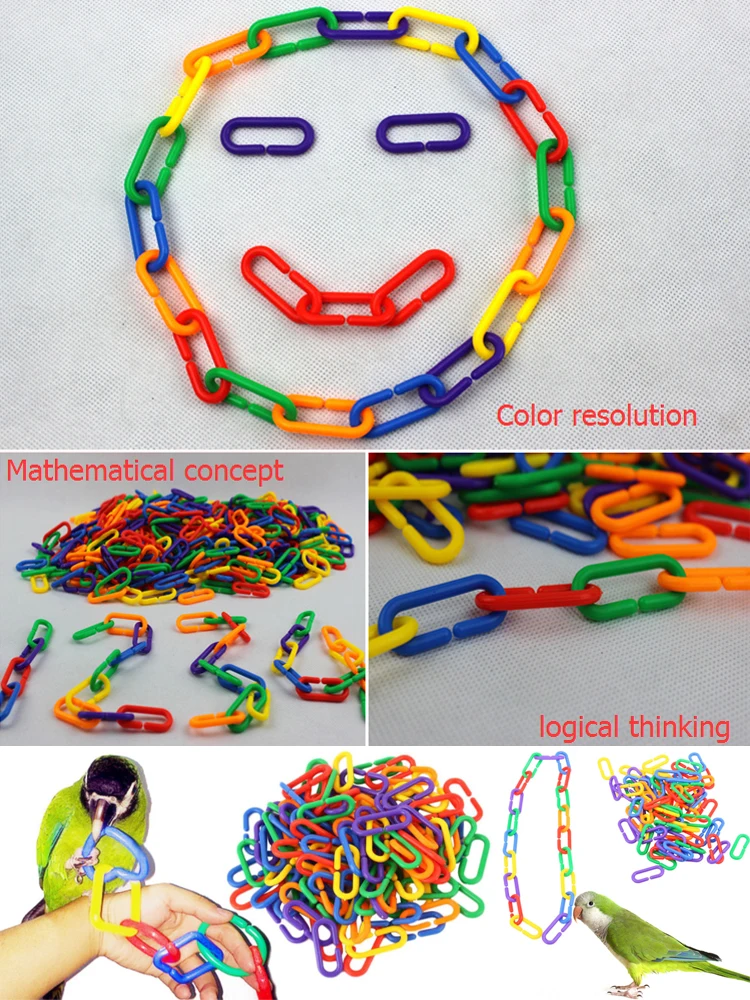 Game Counting Plastic Chain Link Toy For Educational Aids Kids Buy