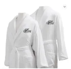 Hotel 100% Cotton Bathrobe Terry Cloth 100%cotton Unisex Bathrobe Hotel Spa Bathrobe Cotton Terry Hotel Bath Towel Robe