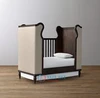 Neo Classical Wooden Baby Crib furniture