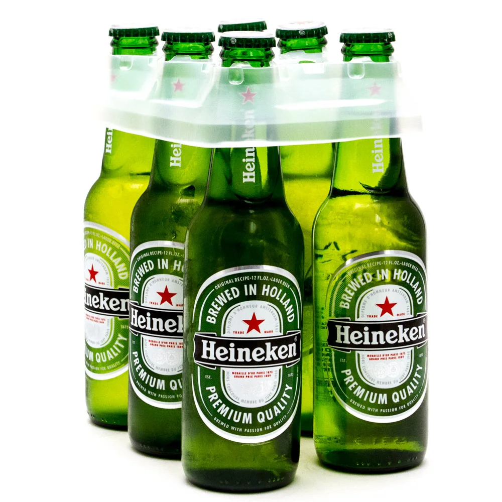 Bière Heineken 250 ml 330 ml & 500 ml (D'ORIGINE HOLLANDAISE)