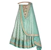 Light Turquoise Lehenga Choli / Online Shopping For Bridal Lehenga / Best Lehenga Choli Online