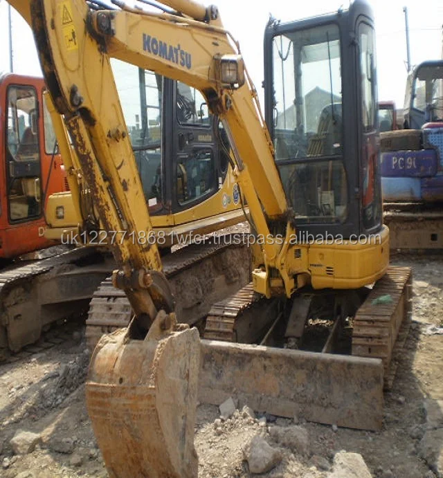 ready to work no weld Japan made Komats mini PC35MR-2 excavator for good sale