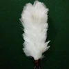 Full White Plume Hackle for Glengarry Balmoral Hat All Sizes Colors