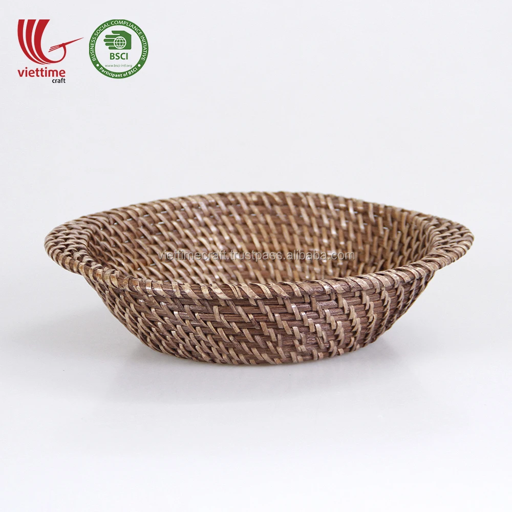 and fruits rattan woven material is healthier than plastic