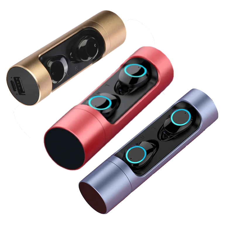 Wireless headphone true wireless stereo Noise Cancelling in-ear 5.0 bluetooth headphone, Red/black/gold
Wireless headphone true wireless stereo Noise Cancelling in-ear 5.0 bluetooth headphone, Red/black/gold