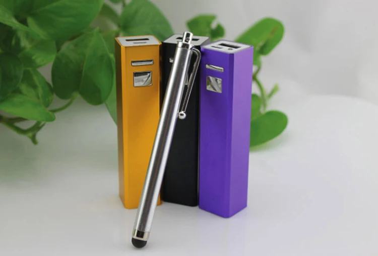 New Design Supper Slim Mini Power Bank 2600mAh with High Efficiency