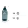 "(BPT-0048:1026) Sky blue Plastic bottle 260 ml for cosmetic&beauty packaging with White plastic bottle"