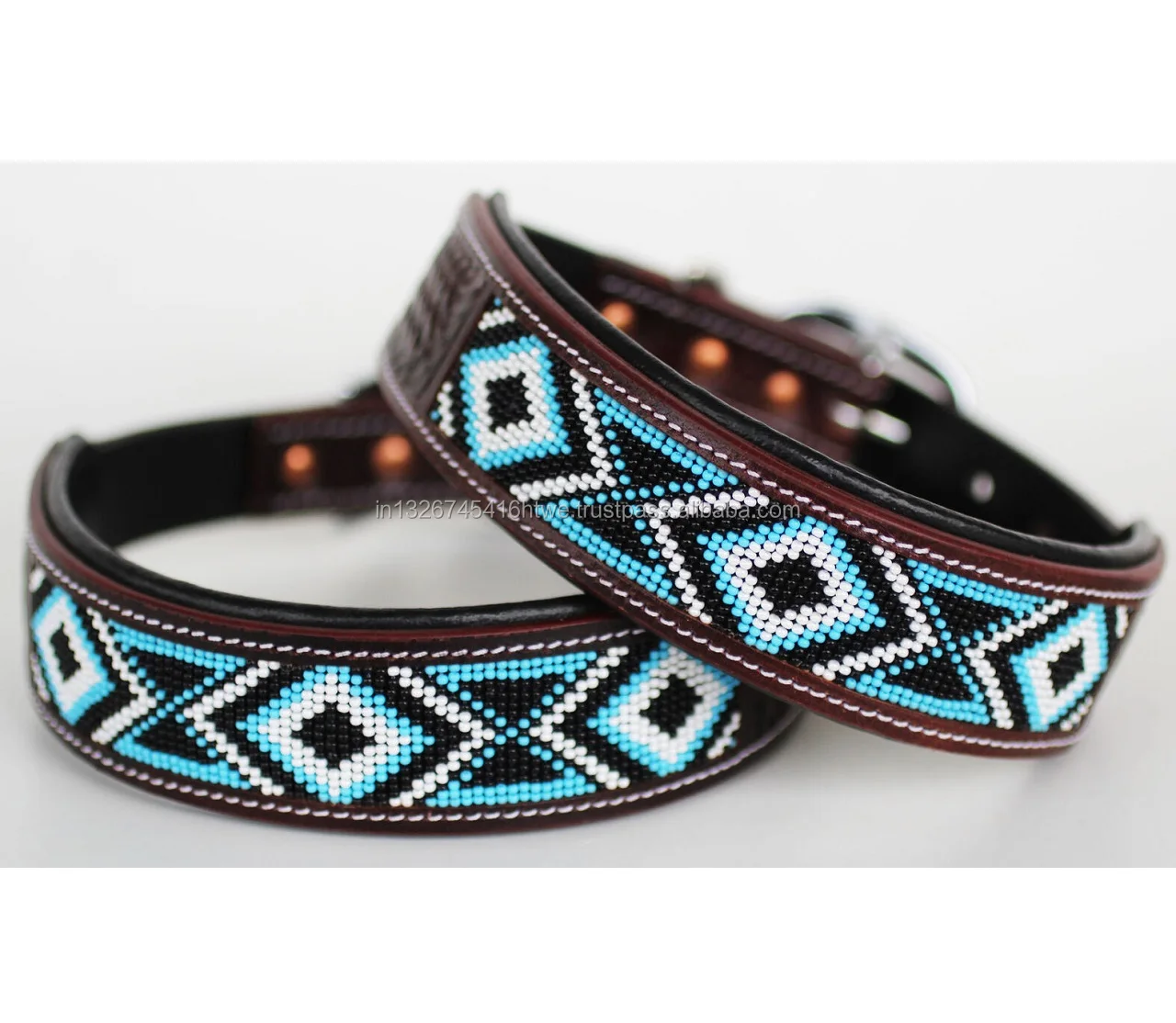 beaded dog collar