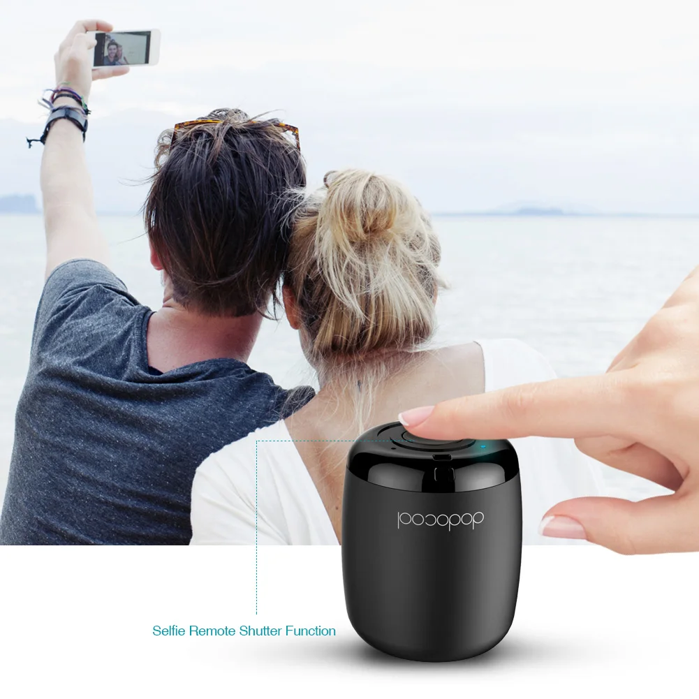dodocool Mini Portable Rechargeable Wireless Speaker Maximum 4-Hour Playtime / 33-Feet Wireless Range DA84B-1 - ANKUX.COM
