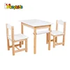 High quality certified wooden table and chair set for kids W08G266