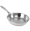 Home Stainless Steel Fry Pan With Stylish Look