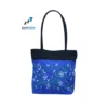 Beautiful handicraft/ Embroidered silk shopping bag