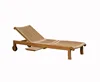 Garden Wooden Teak Beach Sun Loungers outdoor furniture daybed