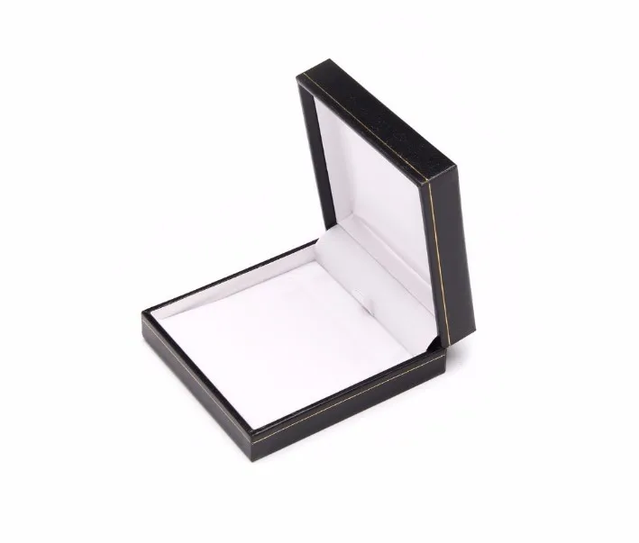 classic earring plastic gift box with gold rim (a57 ep-1)