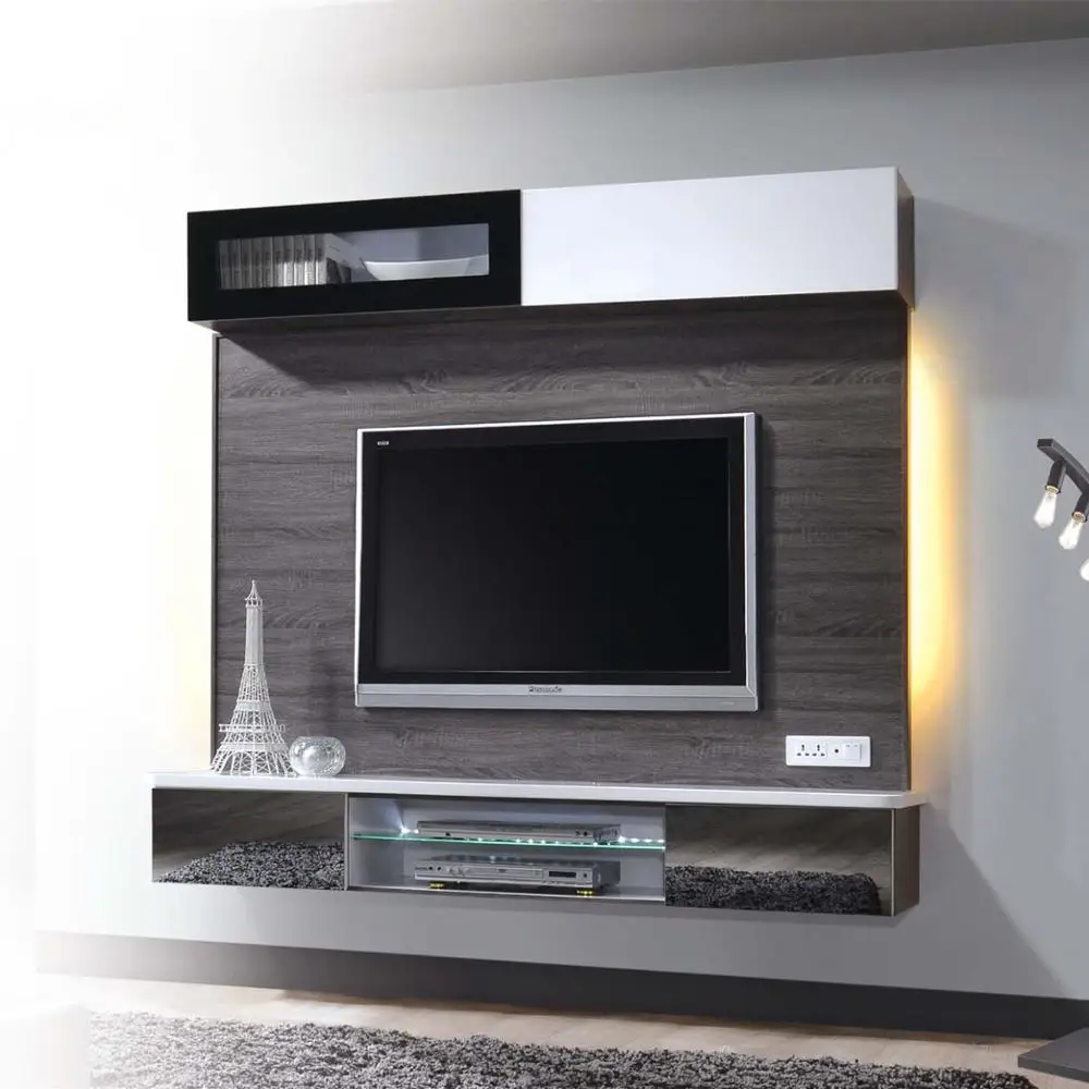 modular living room led lcd design home furniture tv cabinet