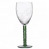 /product-detail/hot-sale-promotional-red-wine-glass-with-cutting-and-green-bamboo-shape-stem-450ml-50039968258.html
