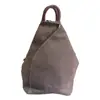 Genuine Hunter Leather unisex backpack crossbody bag