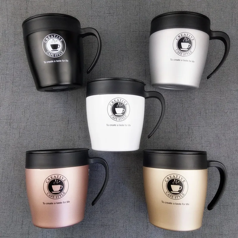 Custom stainless steel camping mug metal coffee vacuum cup, Black, white, gold, silver, rose gold
Custom stainless steel camping mug metal coffee vacuum cup, Black, white, gold, silver, rose gold
