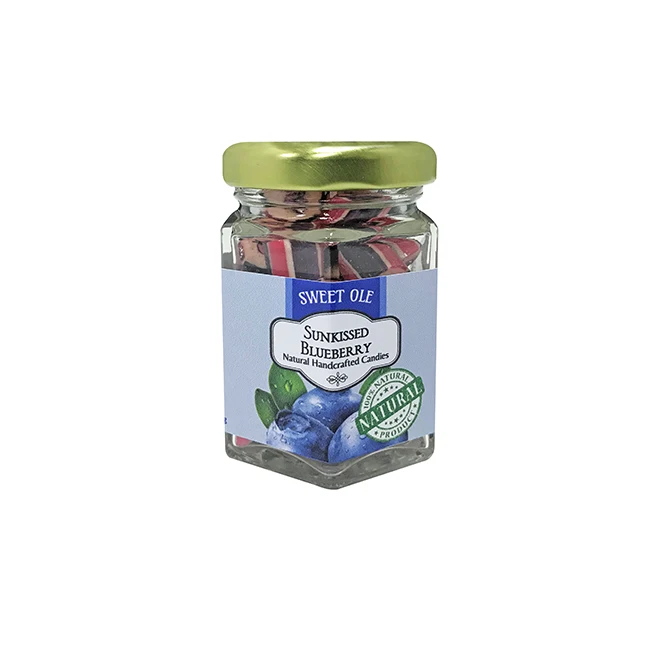 great treat luscious natural assorted fruit hard candy blueberry
