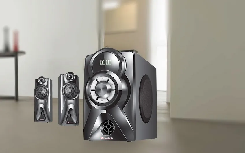 Mega 100 - 2.1 Channel Speaker - Audionic - ANKUX.COM
