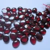5x3mm Natural Red Garnet Gemstone Oval Cabochon Semi Precious Stone