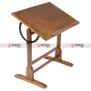 Woavin Unique Design Architect Wooden Table Adjustable Top High Quality