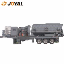 Joyal Good limestone production process mobile limestone crushing plant