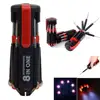 8 in 1 Multifunction Screwdriver Tool Set with Super Bright LED Torch Flashlight ideal for General DIY Maintenance,