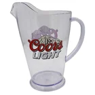 New Style 1200ml Bpa Free Food Grade Plastic Beer Pitchers