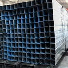 中国天津工場 sch 40 sch80 50*50 ミリメートル 15*15 ミリメートル溶融亜鉛めっき正方形中空鋼チューブパイプ価格あたりキロ