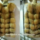 New Fashion Lady Real Natural Fox Fur Vest