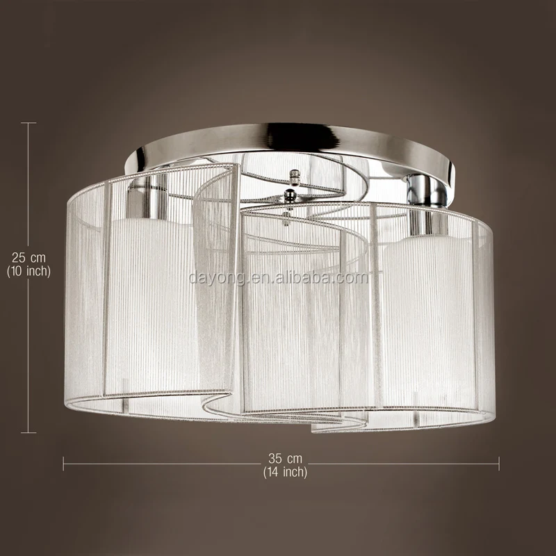 Cheap Contemporary Pure White Salon Ceiling Lighting For Sale