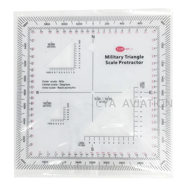 Professional military scale coordinate Protractor wholesale square map protractor for soldiers, Transparent
Professional military scale coordinate Protractor wholesale square map protractor for soldiers, Transparent