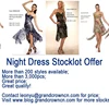 Apparel stocklot: Lady's Night Dress