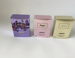 personal care paper gift package making perfume box design