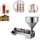 Small scale One Head semi automatic bottle liquid Paste filling machine for cosmetic cream with certificate