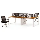 Sample design office table partition office desk low partition