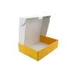 Custom Printed White 3 Layer Corrugated Cardboard Shipping Box