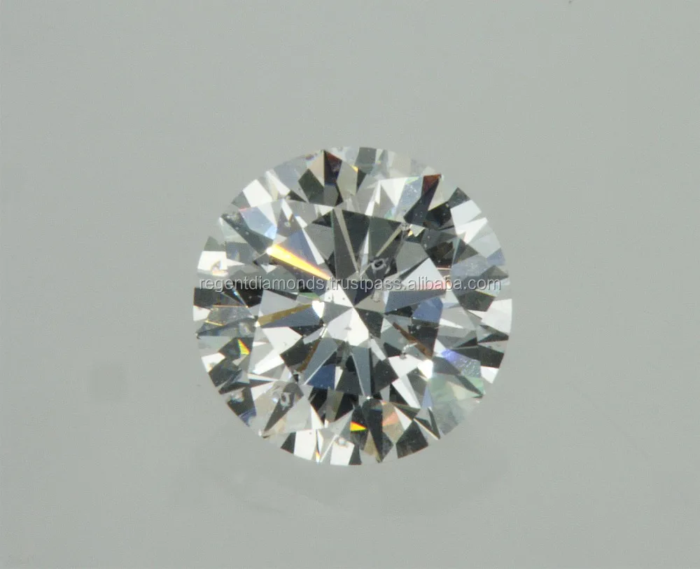 02 ct. round shape loose natural diamond d si2 gia f