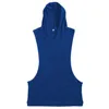Men workout gym hoodie/men sleeveless vest hoodie PNI-H07