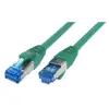 Branded FCC Delta c6a cat 6a lszh 10G FTP 3m lan patch cord price cable connector