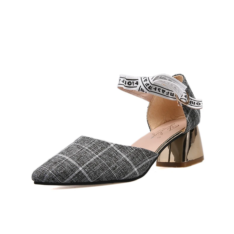 2019 new style checkered chunky heel pumps for ladies pointed toe women fashion shoes, Black/beige
2019 new style checkered chunky heel pumps for ladies pointed toe women fashion shoes, Black/beige