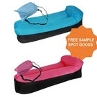 Inflatable Air Sofa Fast Folding Lounger Lazy Outdoor Relax Air Sofa bed beach lazy bag
