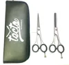 High Quality Barber Scissors 5.5" Set Satin/Polish Finishing Hairdressing Razor Edge Hair Cutting Scissors With Packing Case