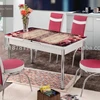 Glass Table + Chairs set / Turkish Origin / Modern Design / Smart furniture