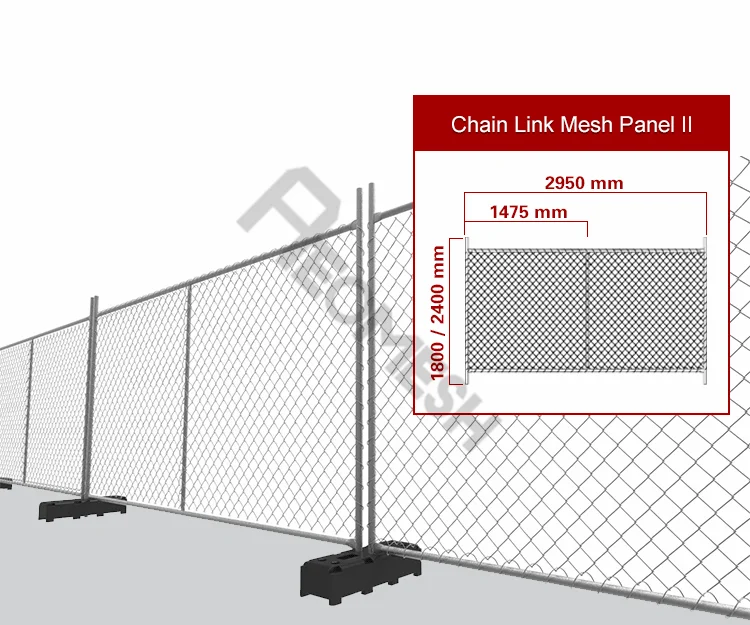 Made in Guangzhou Professional Factory America Temporary Fence