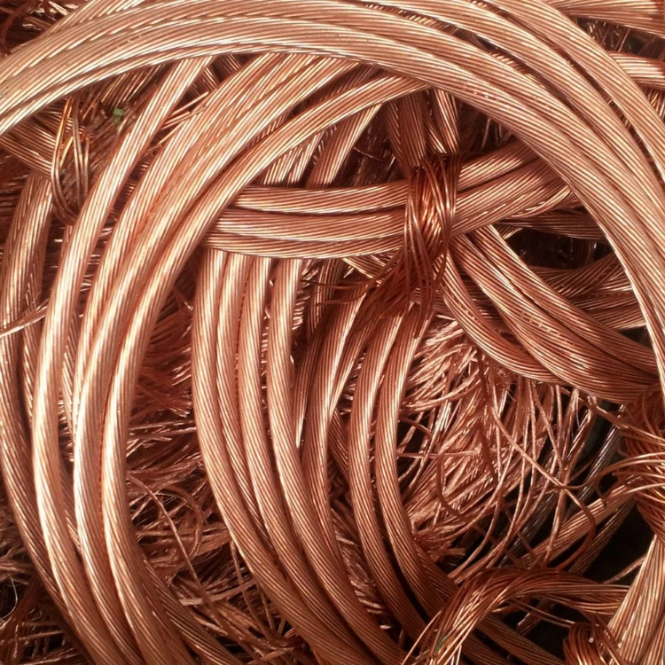 Molino berry de cobre restos alambre de cobre chatarra 99.9%